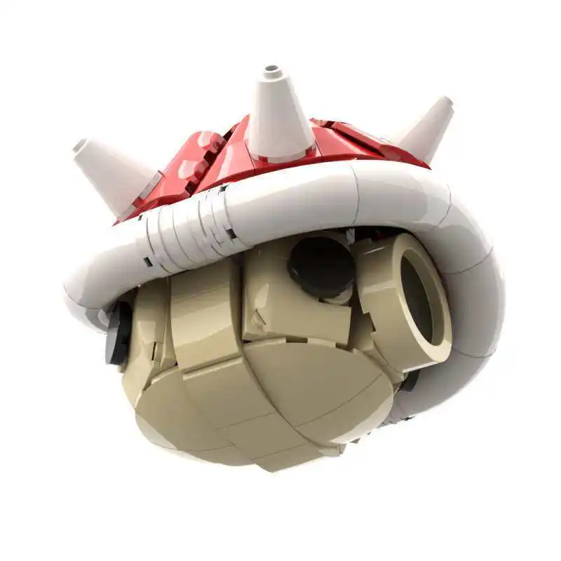 Mymocs MOC Game Anime Figures Kart Spiny Shell Turtle Model Sets DIY Creative Building Blocks Toys Christmas Gift - view 3