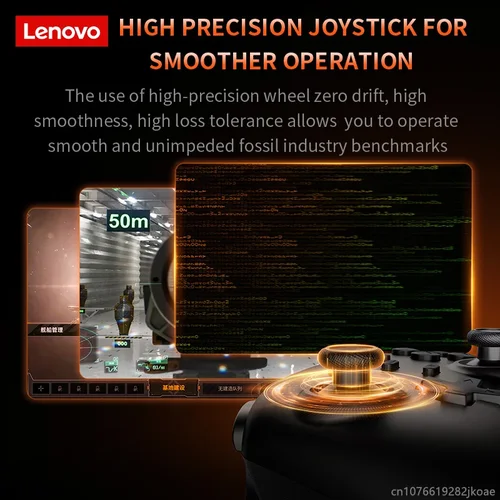 Imagen 2 del producto Nuevo Lenovo S07 GamePad con cable, Bluetooth y interruptor de conexión 2,4G/ordenador PC/Android TV compatible con función TURBO batería de 600mAh