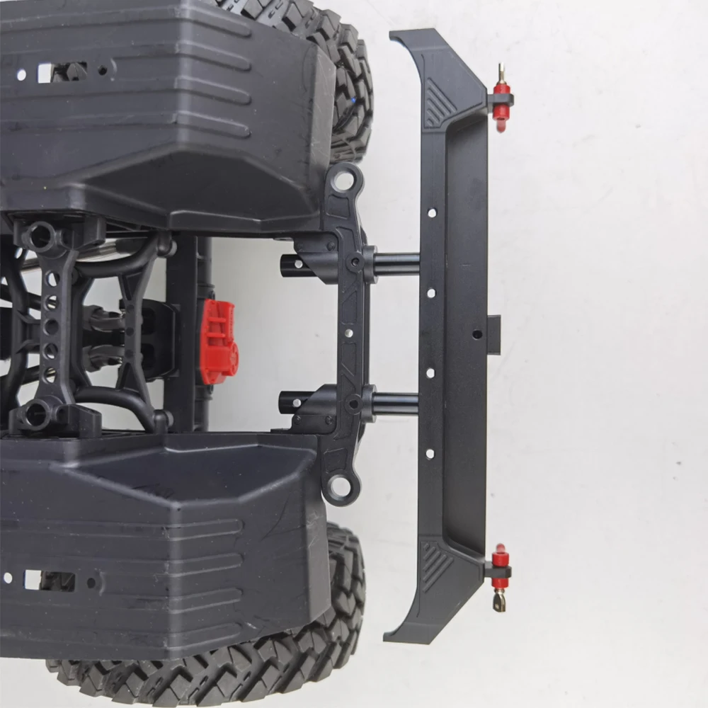 المصد الخلفي المعدني AXSPEED مع حلقات D لسيارة زاحفة RC 1/10 محوري SCX10 III AXI03007 أجزاء ترقية مصارع جيب رانجلر