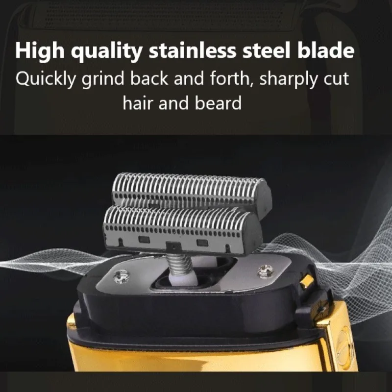 Kemei TX3 المعادن الإسكان قابلة للشحن ماكينة حلاقة كهربائية للرجال الشعر اللحية الحلاقة الكهربائية أصلع رئيس ماكينة حلاقة المهنية