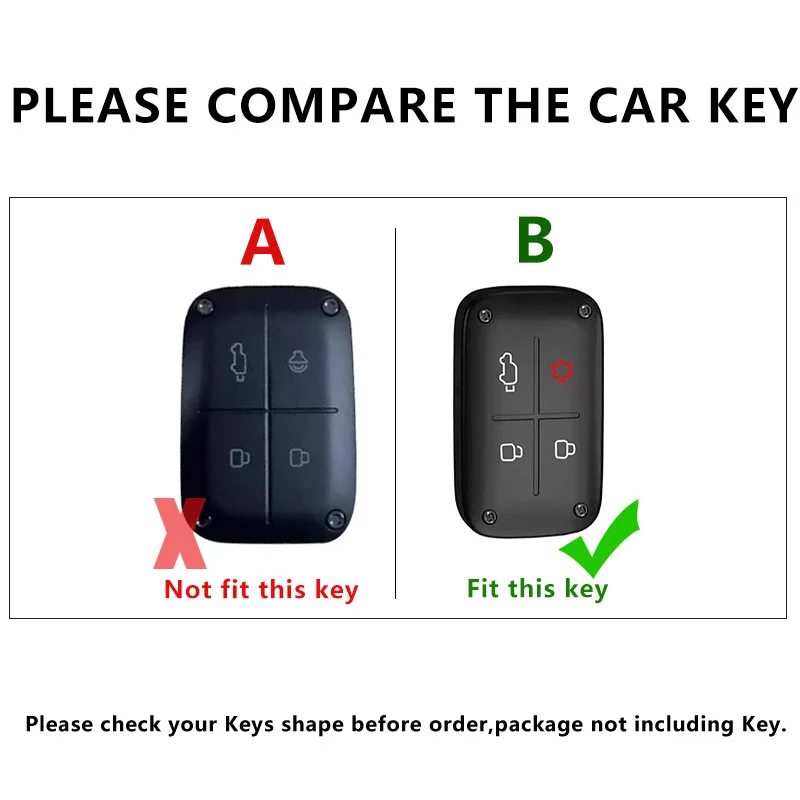Car Key Case Fob for Chery Icar V27 Accessories 2026 ICARV27 ICAR Remote Protection Guard Cover Shell Keychain Holder Fob