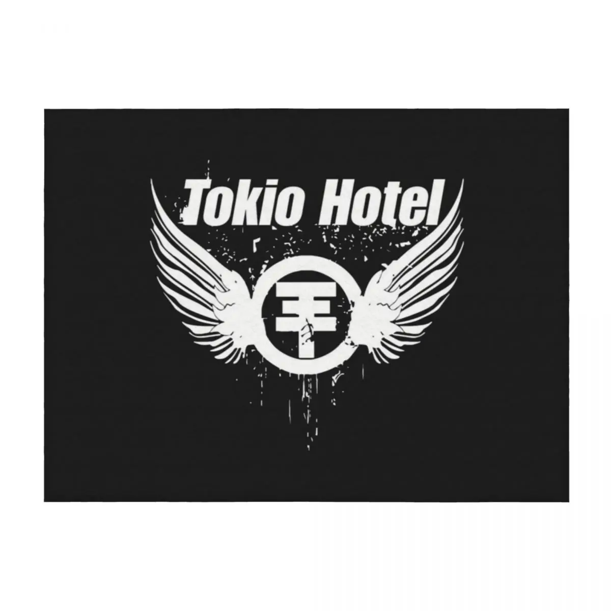 

Tokio Hotel Merch Tokio Hotel Logo Throw Blanket Soft Beds Bed Fashionable Luxury Thicken Flannels Blankets