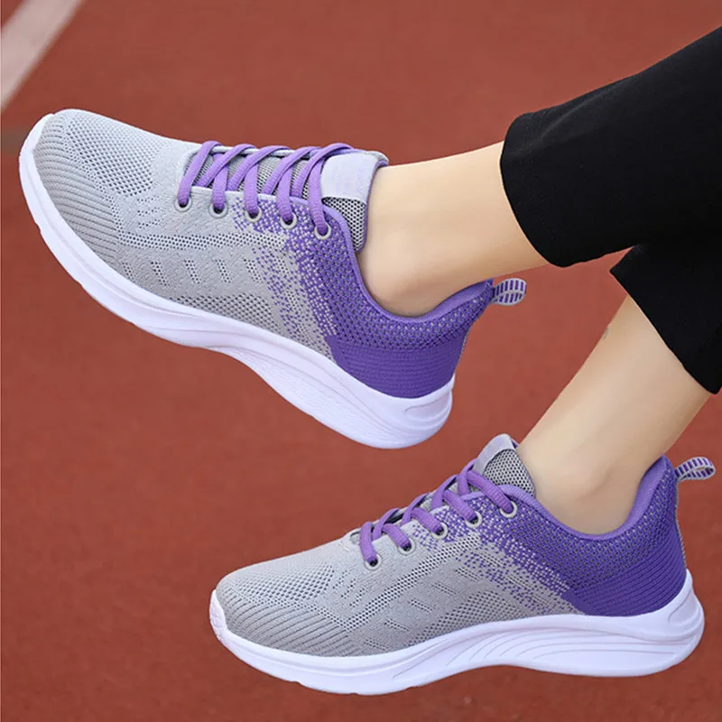 New Women Running Shoes Breathable Casual Shoes Outdoor Light Weight Sports Shoes Casual Walking Sneakers Tenis Feminino Shoes