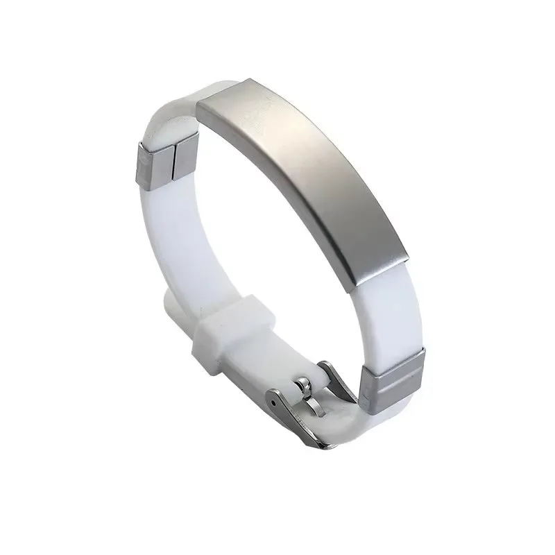 Custom Adjustable Wristband Bracelet, Personalized ID