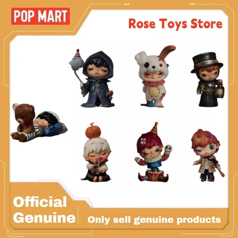 

Подлинная карнавальная серия POP MART Hirono Monsters, слепая коробка, игрушки Hirono, Хэллоуин, загадочная коробка, игрушка, экшн-фигурка, модель, подарочные игрушки