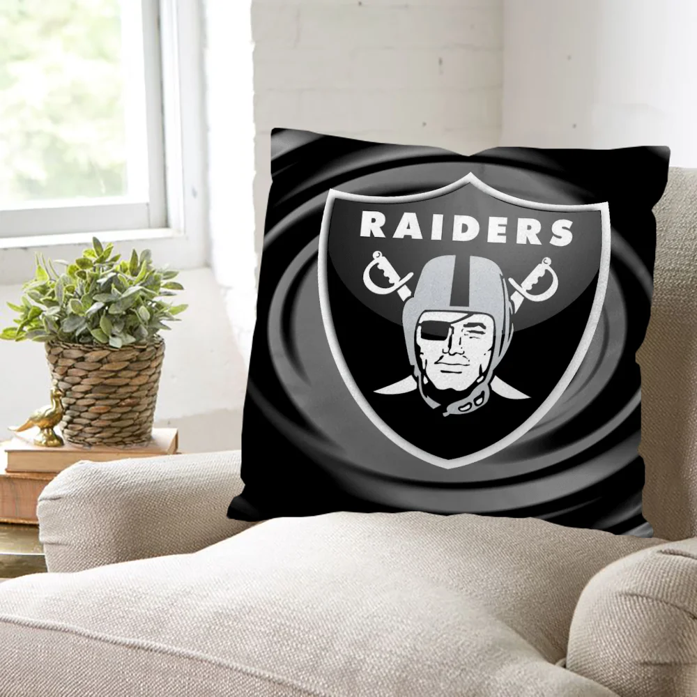 Cushion Cover Pillow Cover Pillowcase Decorative Pillowcase Las Vegas Raiders Covers for Decorative Cushions Ornamental Pillows