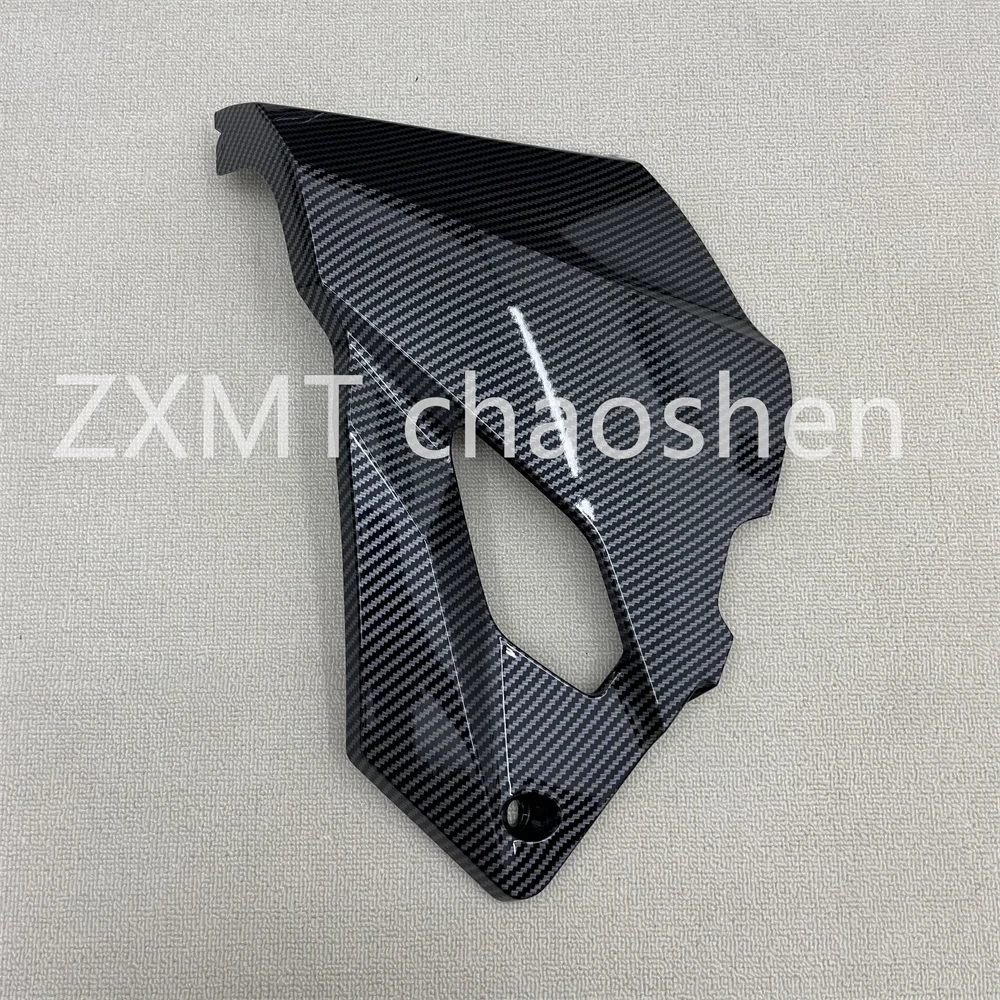The ABS Motorcycle fairing is suitable for the lower body of ZX4R/ZX4RR /ZX25R with carbon fiber paint from 2019 to 2023