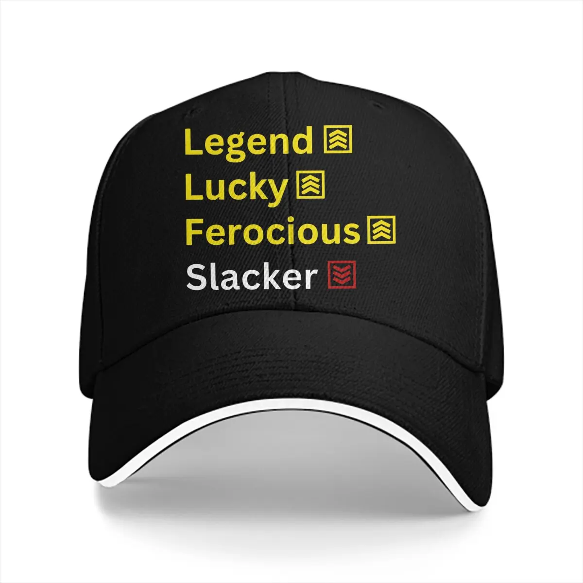 Legend Slacker Best Passive Skills Graphics Solid Color Baseball Caps Peaked Cap Palworld Sun Shade Hats Men Women