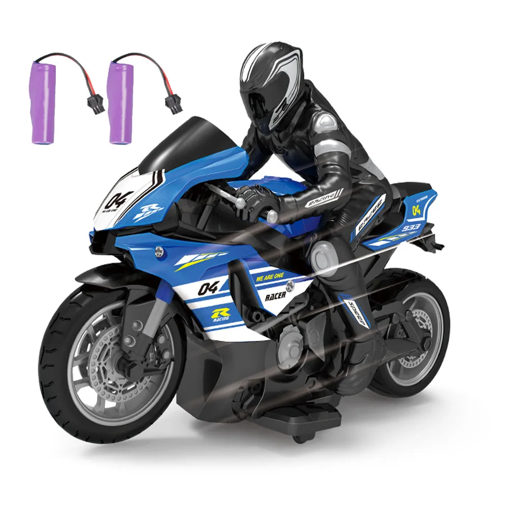 1/10 2,4G High Speed Fernbedienung RC Stunt Motorrad drift Auto 30 minuten Antrieb Racing Motorrad RC Motorrad Spielzeug modell