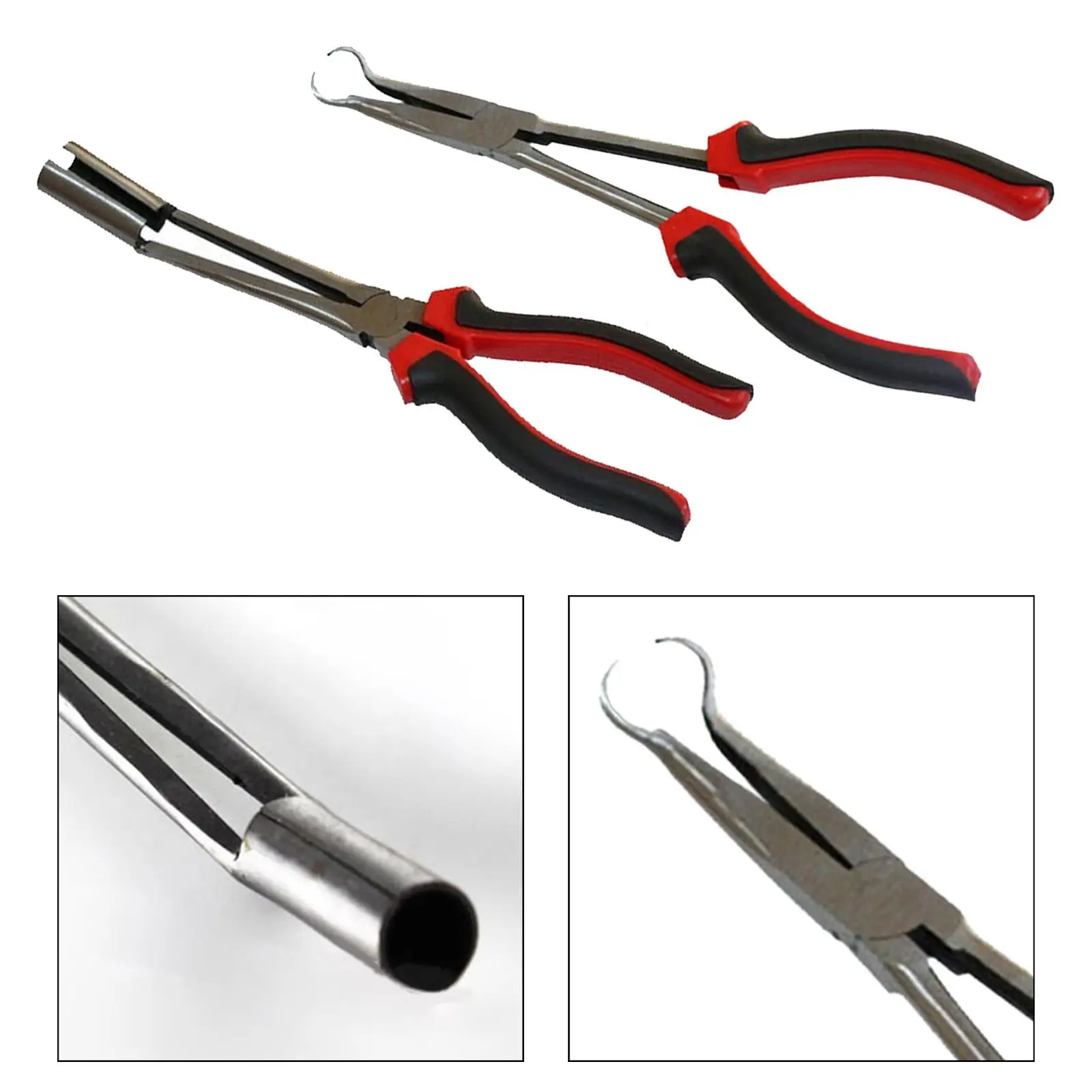 Spark Plug Wire Removal Pliers Tool Labor Saving Carbon Steel Tools Car High Voltage Wire Clamp Cylinder Cable Removal Tool