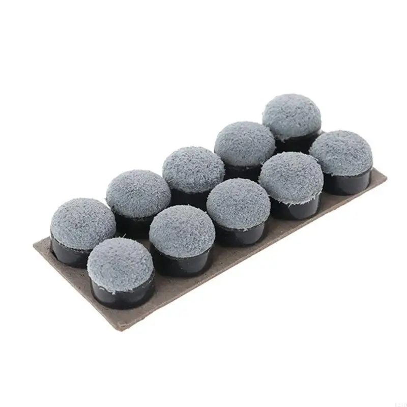 

10 шт. наконечник для бильярдного кия, наконечник для бильярдного кия из жесткой кожи с навинчивающимся наконечником