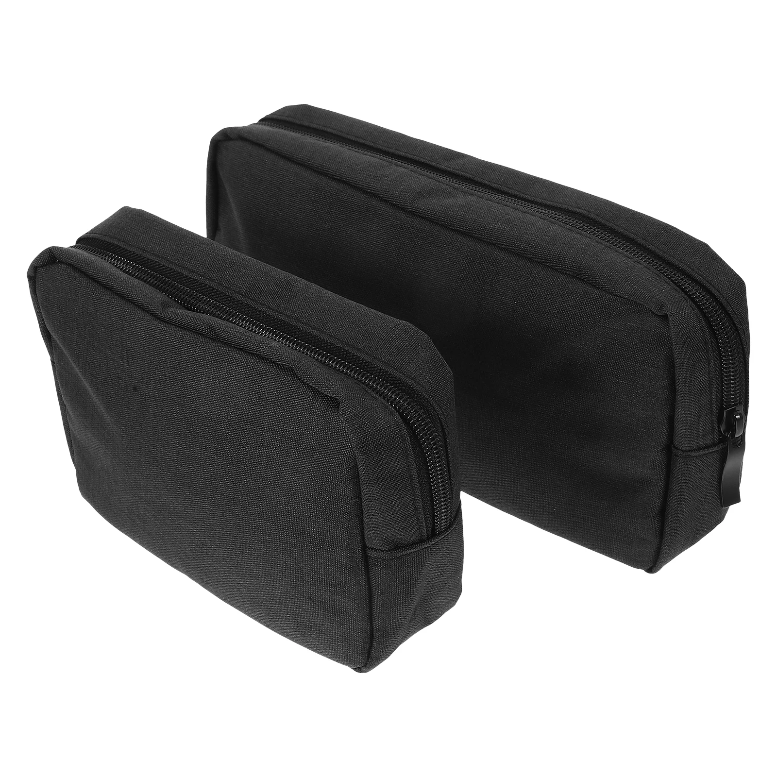 

2Pcs Electronics Cable Case Bag Cable Case Oxford Cloth Travel Storage Pouch Hard Drive Electronics ganizer Box