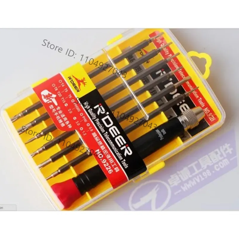 high quality professional 13pcs pentalobe 0.8,1.2 mini precision screwdrivers for iphone samsung mobile open NO.9226