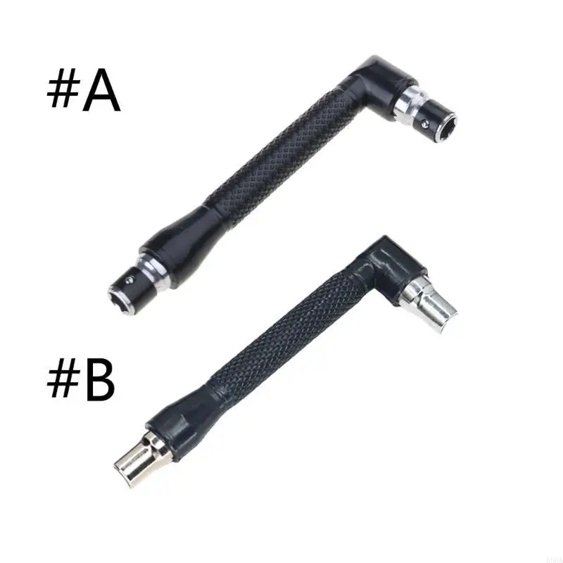 Mini L Shaped Torques Wrench Double Head Screwdriver Mini Socket Spanner 1/4inch 6.35mm Bit Screwdriver Bit Hand Tool