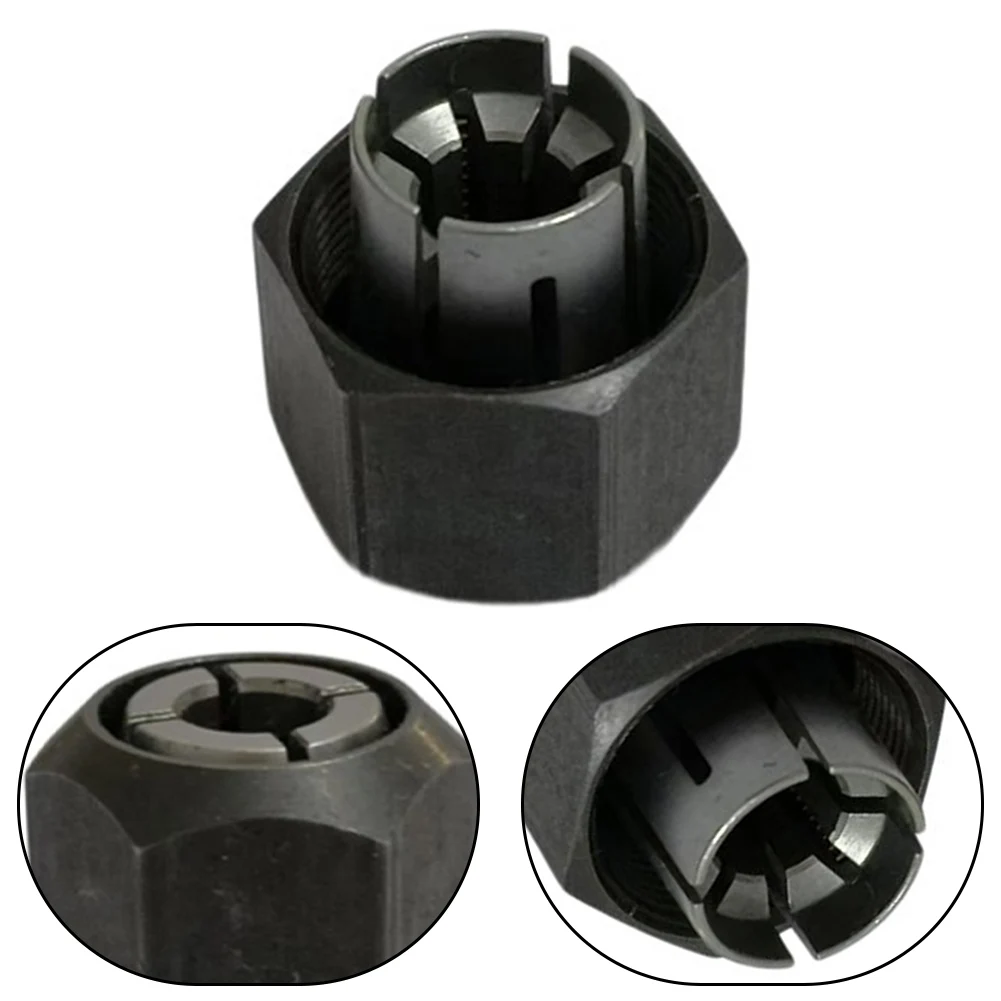 1pc 8mm NA613029 Collet Chuck Adapter Cordless Router Collet Nut Engraving Trimming Machine Electric Router Milling Cutter