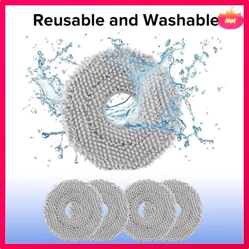 Kit de limpieza de robot de limpieza AD para kit de accesorios Roborock Q Revo, que incluye cepillo principal, almohadilla de fregona, cepillo lateral, filtro Hepa, etc.