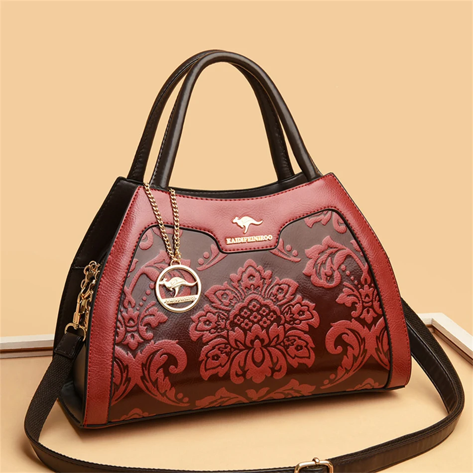 

Casual Tote Luxury Leather Handbags Purse Women Bag Designer Messenger Shoulder Crossbody Bag for Female Shopper