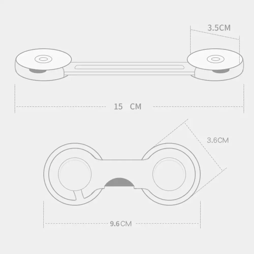 Serrures de protection de sécurité multifonctions, 5 pièces, anti-pincement des mains, serrure d'armoire de sécurité simple pour bébé, document léger et durable