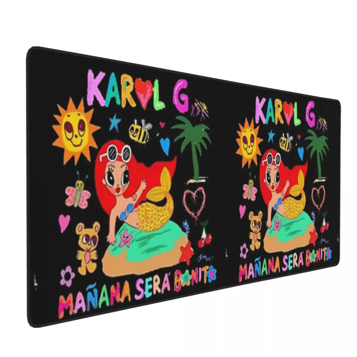 Manana Sera Bonito Karol G Large Mouse Pad Computer Keyboard Mouse Mat Gamer PC Laptop Desk Mat Office Accessories Table Mats