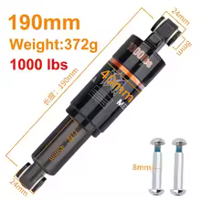 MEROCA Rear shock for mtb 125/150/165/190mm Oil Spring Shock for Scooter Mountain Bike 750/850/1000 Lbs RearShocks - AliExpress 