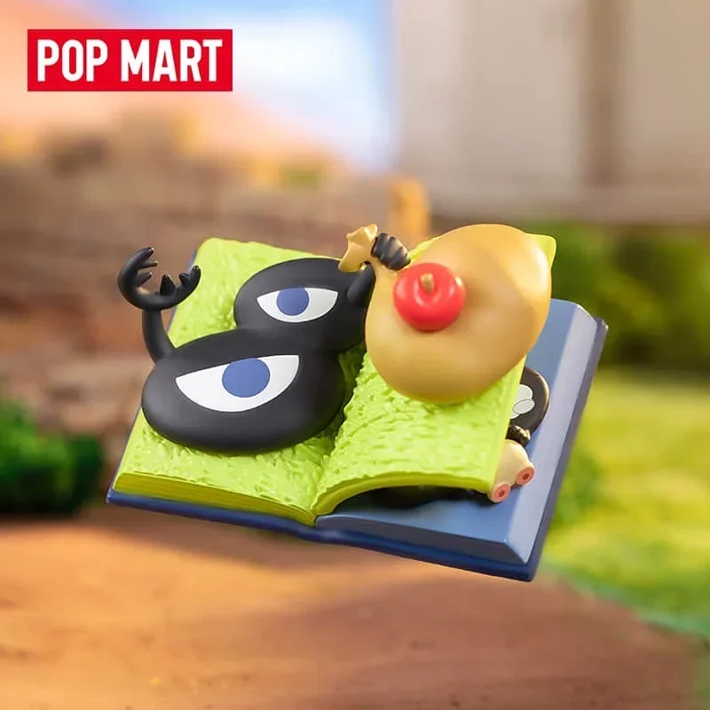 Pop Mart-Boîte ennemi de la série de livres de rois, sac de devinettes, jouets originaux, figurine d'anime mignon au beurre, ornements de bureau, cadeau de collection