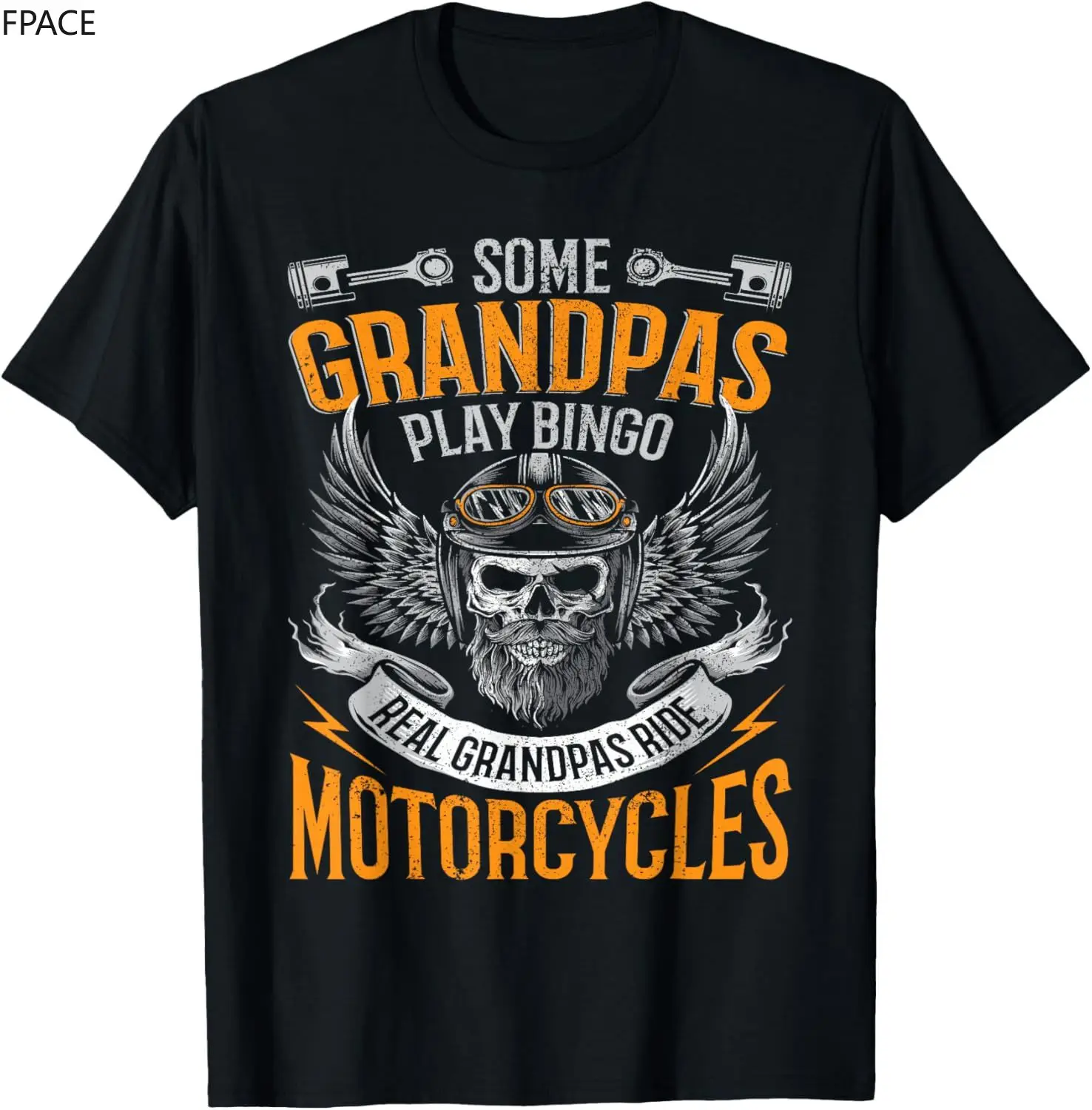 

Real Grandpas Ride Motorcycles T-Shirt oversized t shirt graphic t shirts mens t shirts