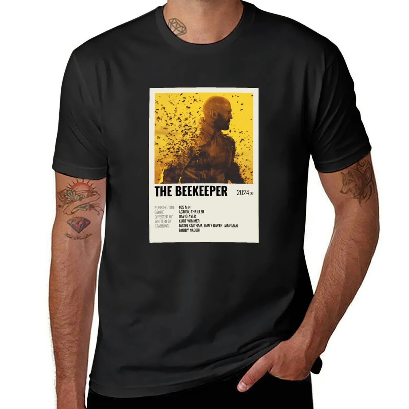 

The Beekeeper (2024) T-Shirt Aesthetic clothing oversizeds customizeds mens graphic t-shirts