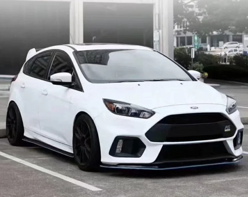 Wide Body Kit Fit for 2015 Ford Focus RS Front Bumper Rear Bumper Tail Wing Retrofit/Upgrade Auto parts good quality original