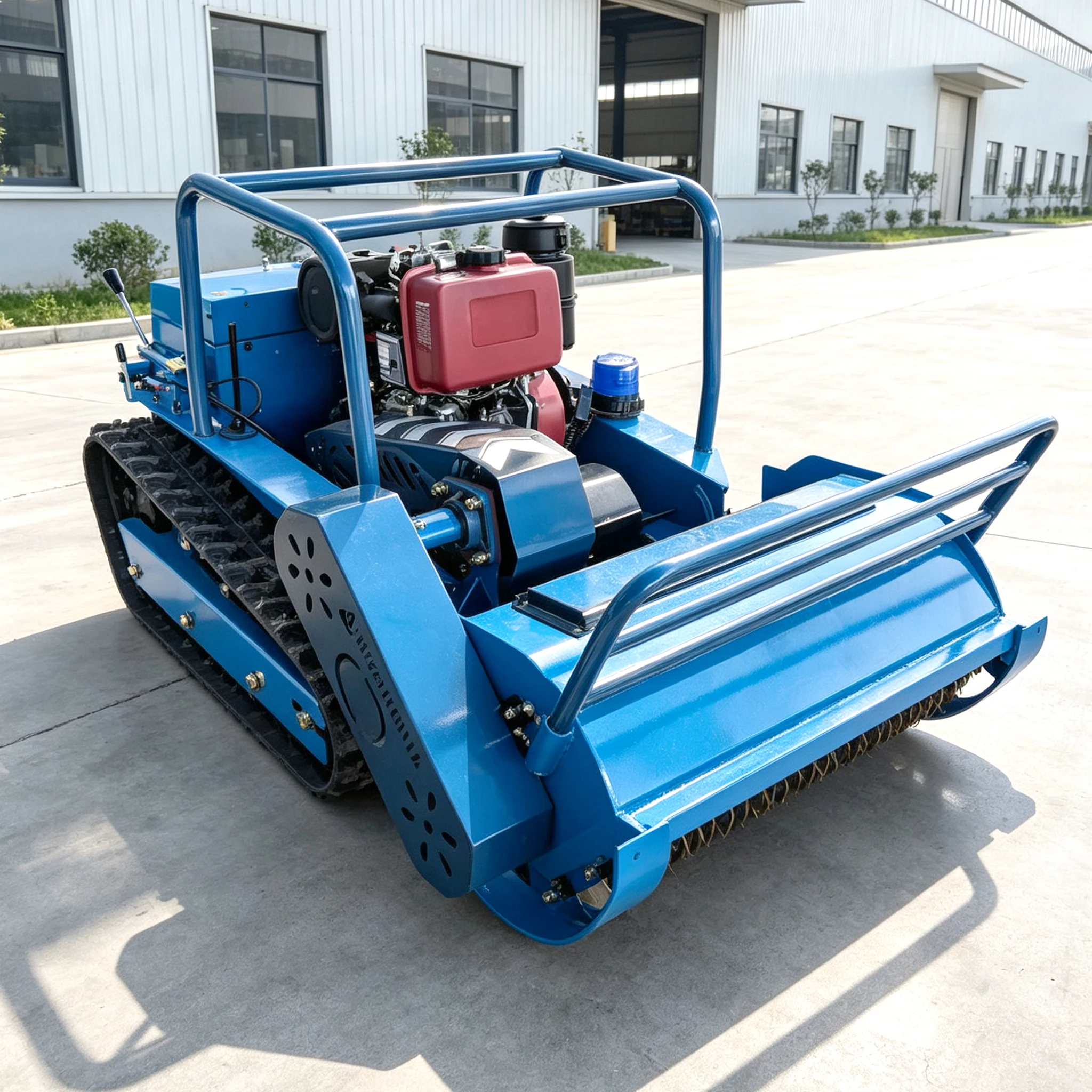 High Quality Flail Mower 800mm-1200mm Brush Cutter Remote Control Grass Cutter