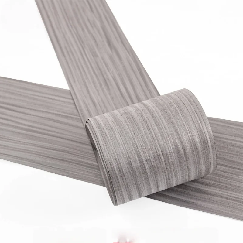 0,5 мм натуральный серый витраж из тикового дерева, шпон для инструмента, сделай сам, мебель, внутренние акцентные настенные панели, L: 2,5 метра