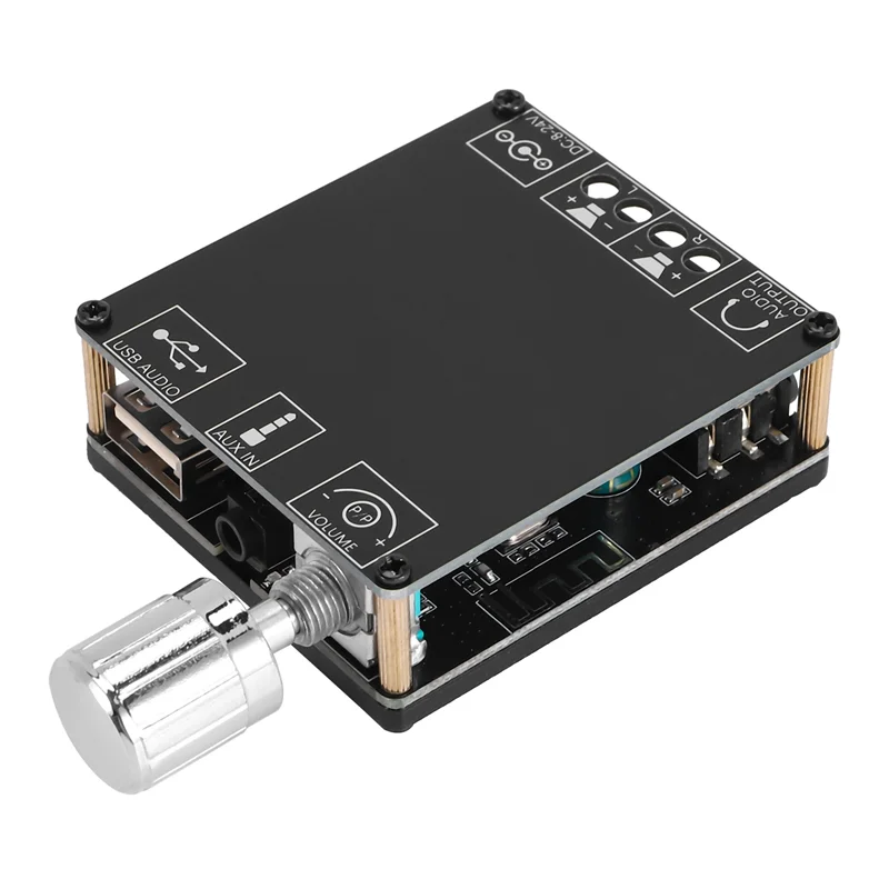 XY-C50L MINI Bluetooth 5.0 Wireless Audio amplificatore di potenza digitale scheda Stereo 50 wx2 amplificatore Bluetooth 3.5MM USB