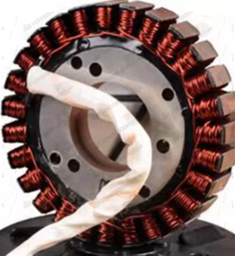 

Electric vehicle range extender generator stator rotor high temperature pure copper 27 pole coil battery car 48v to 72V