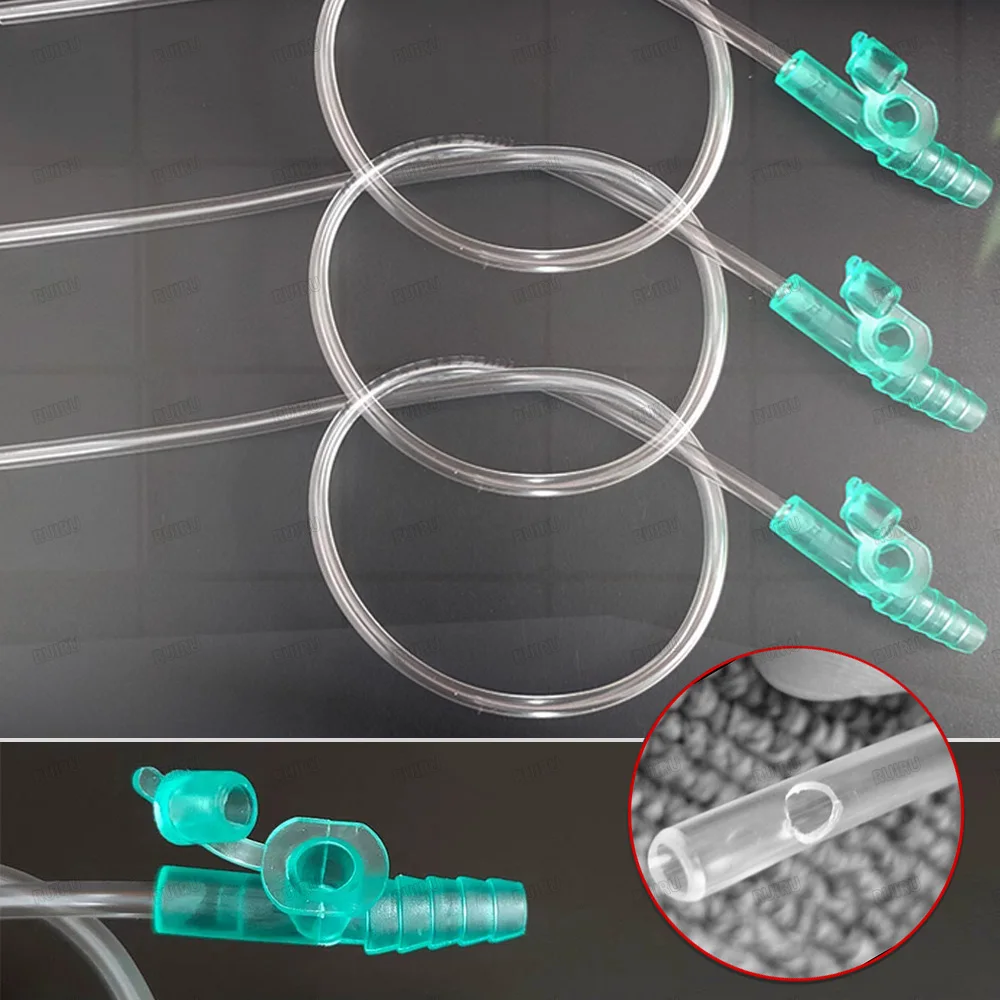 

10 шт. F6/F8/F10/F12/F14/F16 для взрослых и детей, медицинский катетер для полости рта, стерильный всасывающий катетер из ПВХ, бытовой ручной аспиратор мокроты