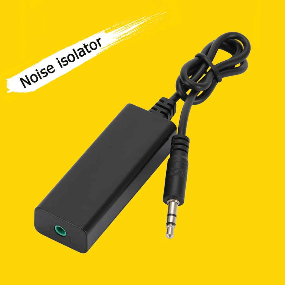 Isolatore di rumore del cavo audio per un suono chiaro che elimina la colibrì del loop di terra nei sistemi stereo per auto e casa