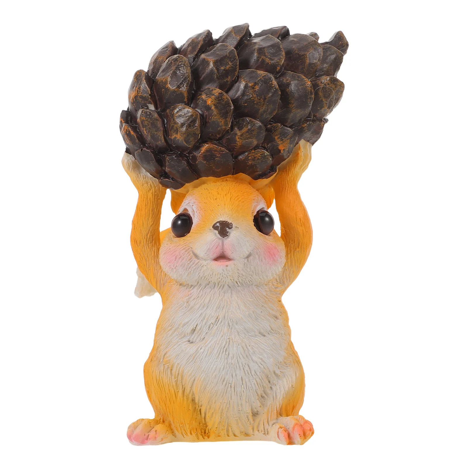 

Squirrel Statue Resin Squirrel Garden Ornament Cute Animal Figurine For Outdoor Yard Decor Miniature Statue For Garden Patio