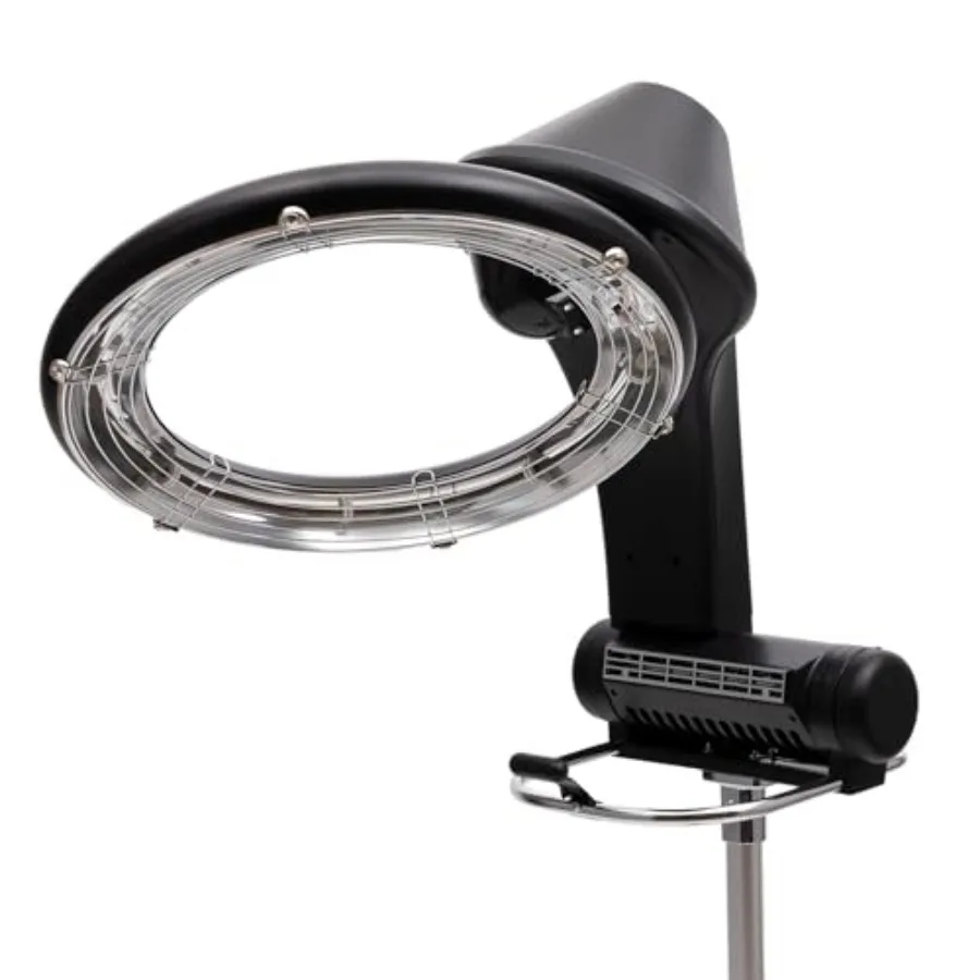 مجفف شعر 1200 وات بتقنية الأشعة تحت الحمراء للصالون والاستخدام المنزلي، 6 أوضاع قابلة للتعديل، تسخين فعال 360 درجة، ارتفاع قابل للتعديل #5