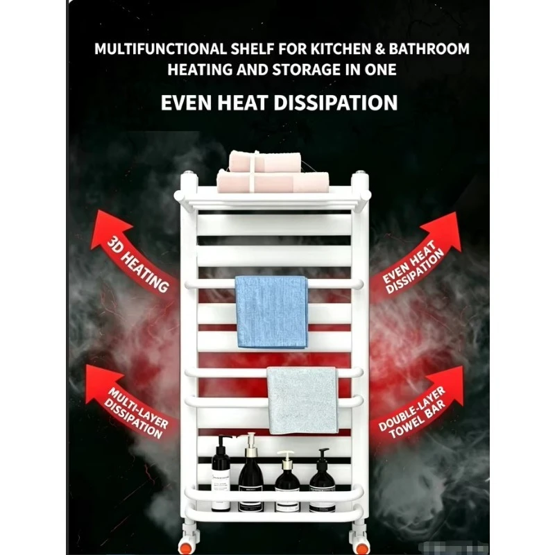 SL-H800 * W440 Bathroom Radiator, Chrome/White/Anthracite, Carbon Steel Towel Radiator, Hot Water Radiator, Manufacturer