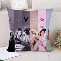 A-ariana Grande Decorative Cushion Covers for Bed Pillows Fall Decor Body Pillow Cover 45x45 Pillowcases 40x40 Pilow Cases Sofa