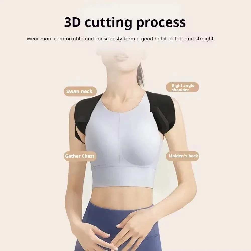 Cinturón corrector de espalda ajustable – Soporte hombros y columna vertebral - imagen 5