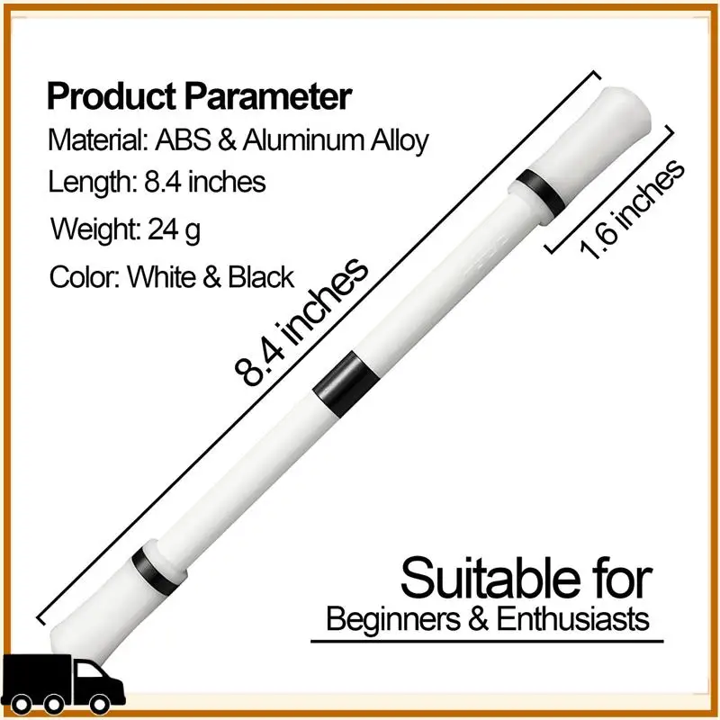 A35M-4X Pen Spinning Rotating Finger Pen Detachable Spinning Mod Reduced Pressure For Kids And Adults Office School Supplies