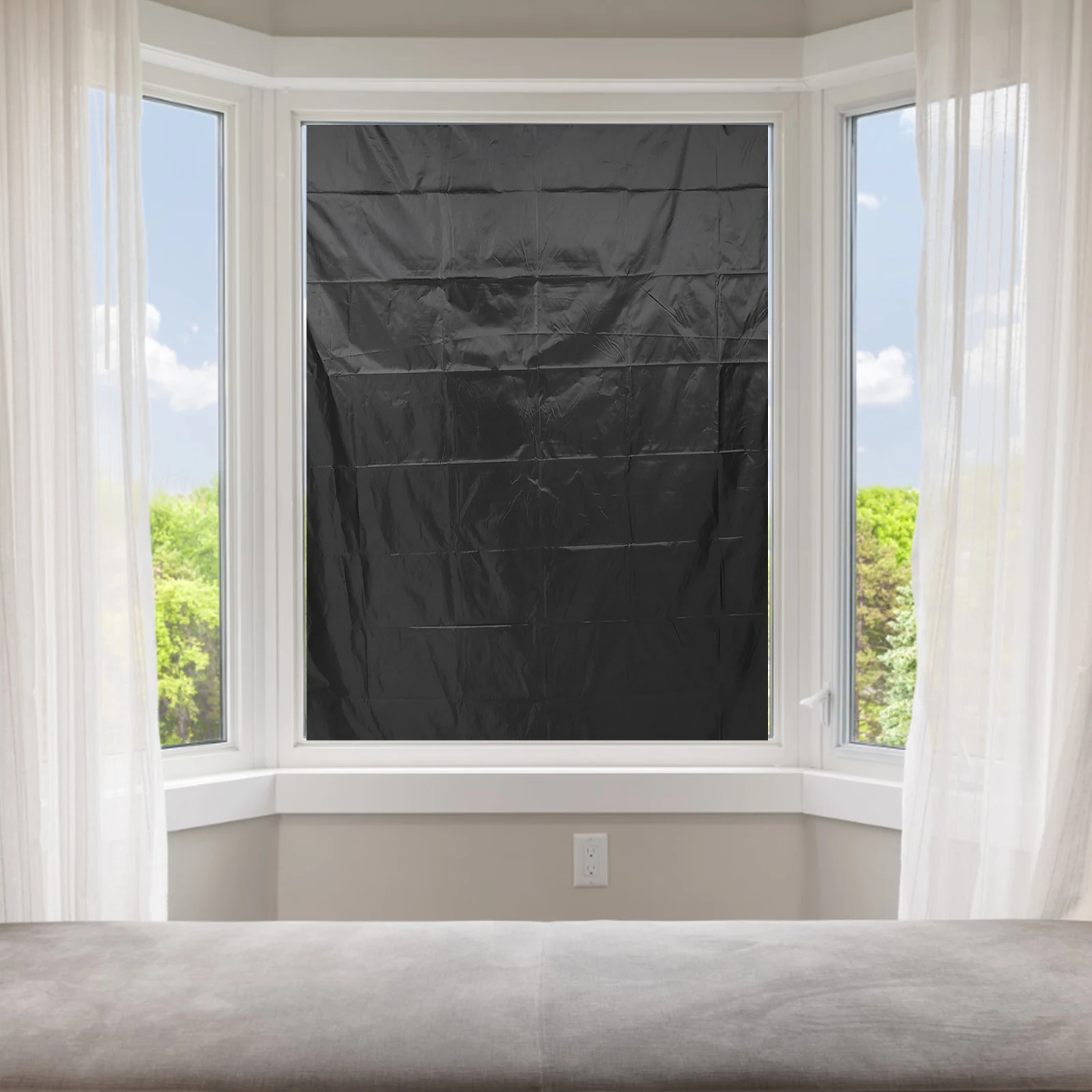 1 مجموعات ستارة التعتيم مجموع الضوء حجب المحمولة نافذة الظل قابل للتعديل للسفر الحضانة غرفة نوم النوم ظلال التعتيم #3