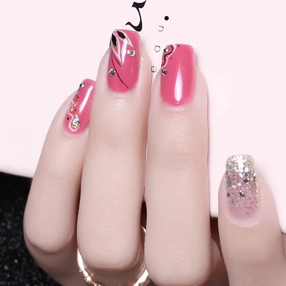 

10Pcs Nail Dotting Pen Set Reusable for Detailed Nail Art Drawing Lines Flowers Patterns Lightweight Manicure Tool