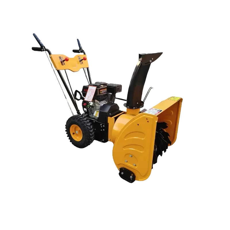 Mini Power Vacuum Sweeper Snow Blower with Loncin Engine New Condition Electric Start for Farm and Construction Industries