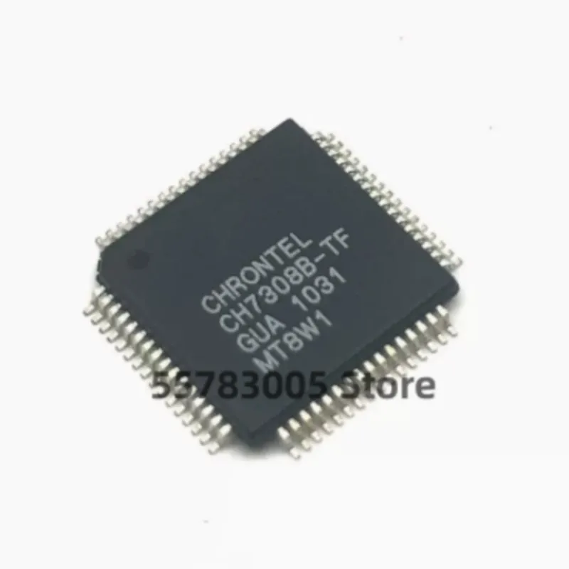 10PCS New CH7308B-TF  TQFP64 Display chip IC