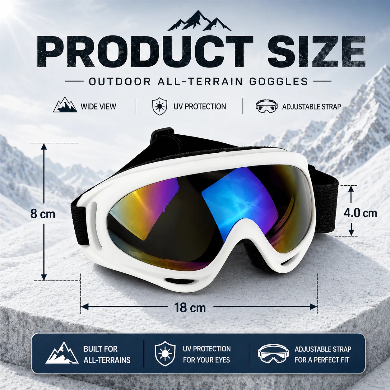 X400 Motocross Helmet Goggles Moto Cross Dirtbike Motorcycle Eyewear Skiing Skating Glasses - Gafas Helmet Accessories