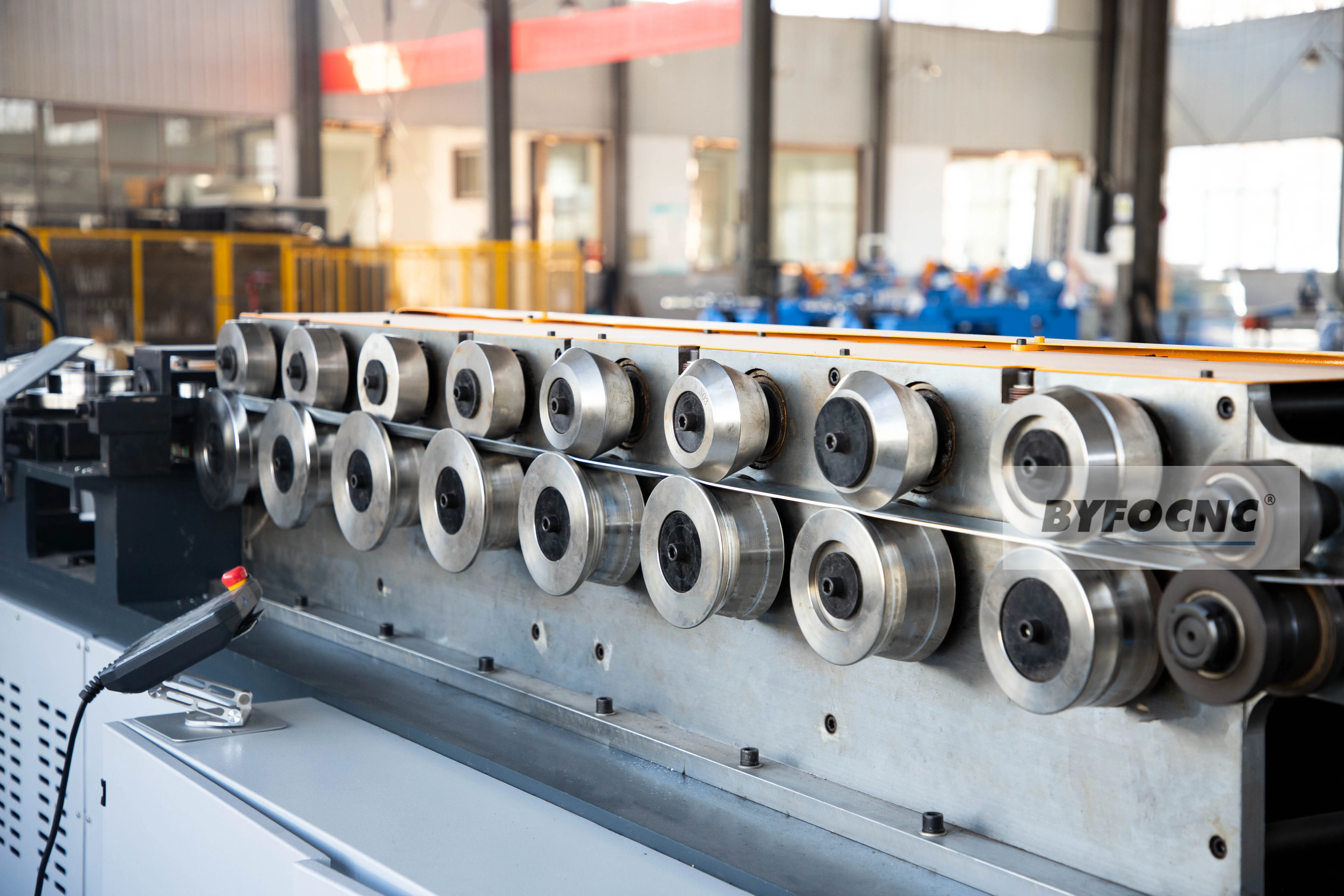 HVAC TDF Angle Iron Steel Round Duct Flange Forming Making Machine Round Flange Production Line