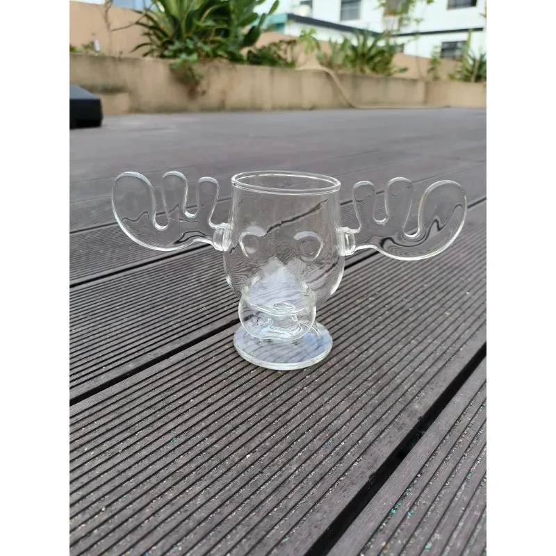 2PCS Christmas Vacation Movie Mug Shot Glass Wavy Double Layer Glass Mug Ceramic Coffee Mugs Cups Ceramic Coffee Mugs Single
