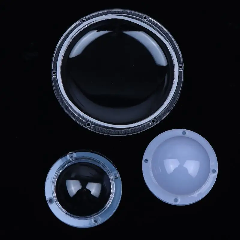 COB LED Light Cover Anti-glare Astigmatism Lampshade Concave Convex Lens For Mining Lamp Miner Light