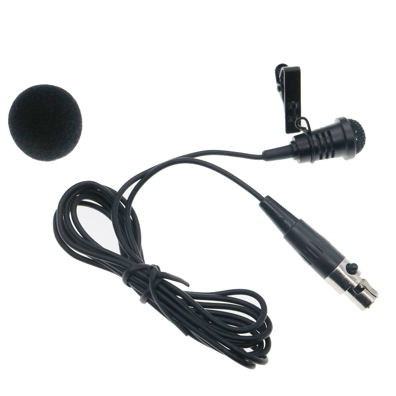 Microphone cravate cardioïde Pro ME4 à clipser, XLR mini 4 broches TA4F pour émetteur sans fil ULX KCX GLX SLX PGX