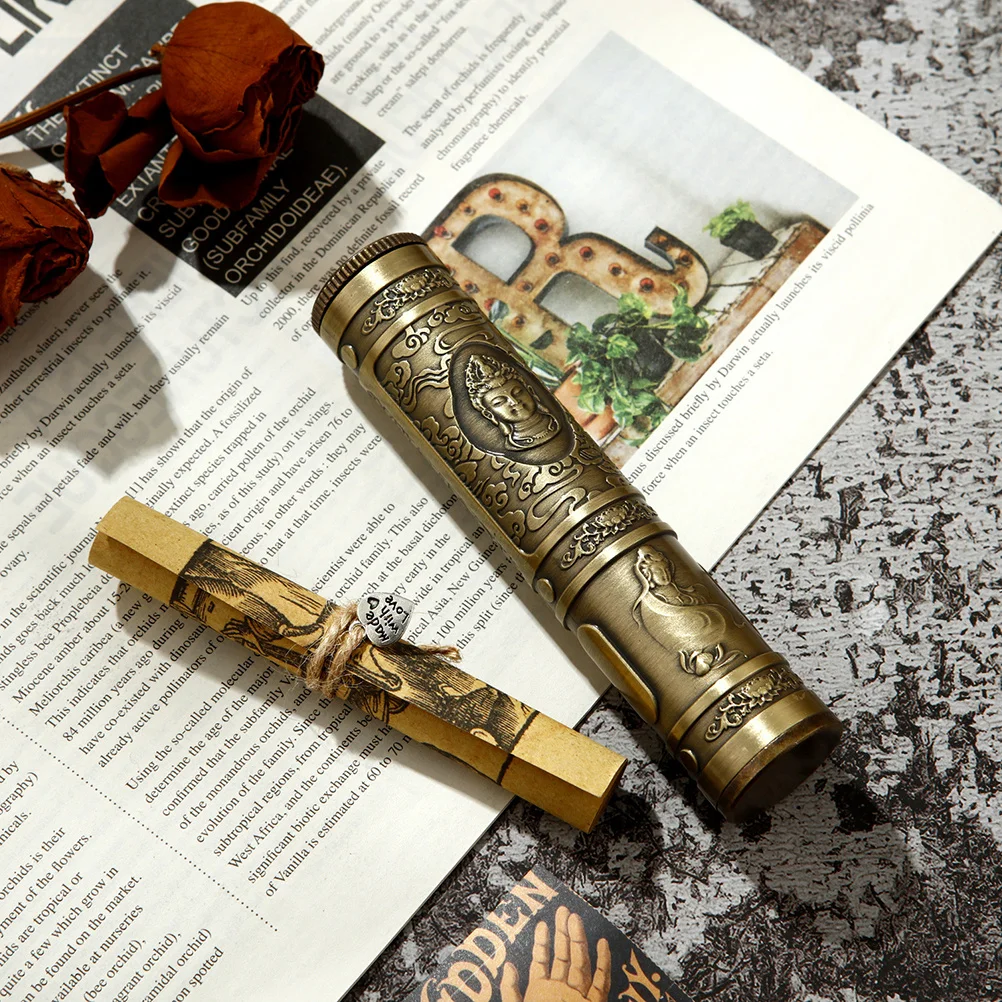 1 مجموعة من أنبوب التمنيات المعدني اليدوية نعمة أوراق التخزين الزخرفية للحزب هدية عطلة عيد ميلاد ديكور المنزل أتمنى